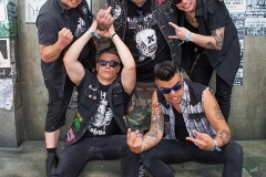 Portrait du groupe Madsin au Hellfest pour Dr Martens