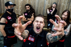 Portrait groupe de metal Kauze For Konflikt